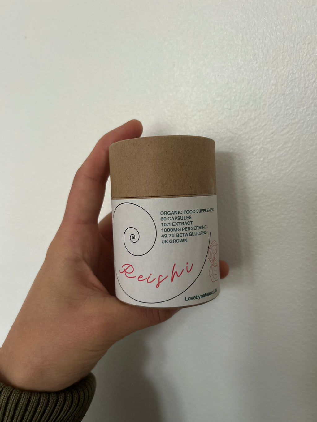 Reishi | Organic Extracted Mushroom Capsules | UK Grown