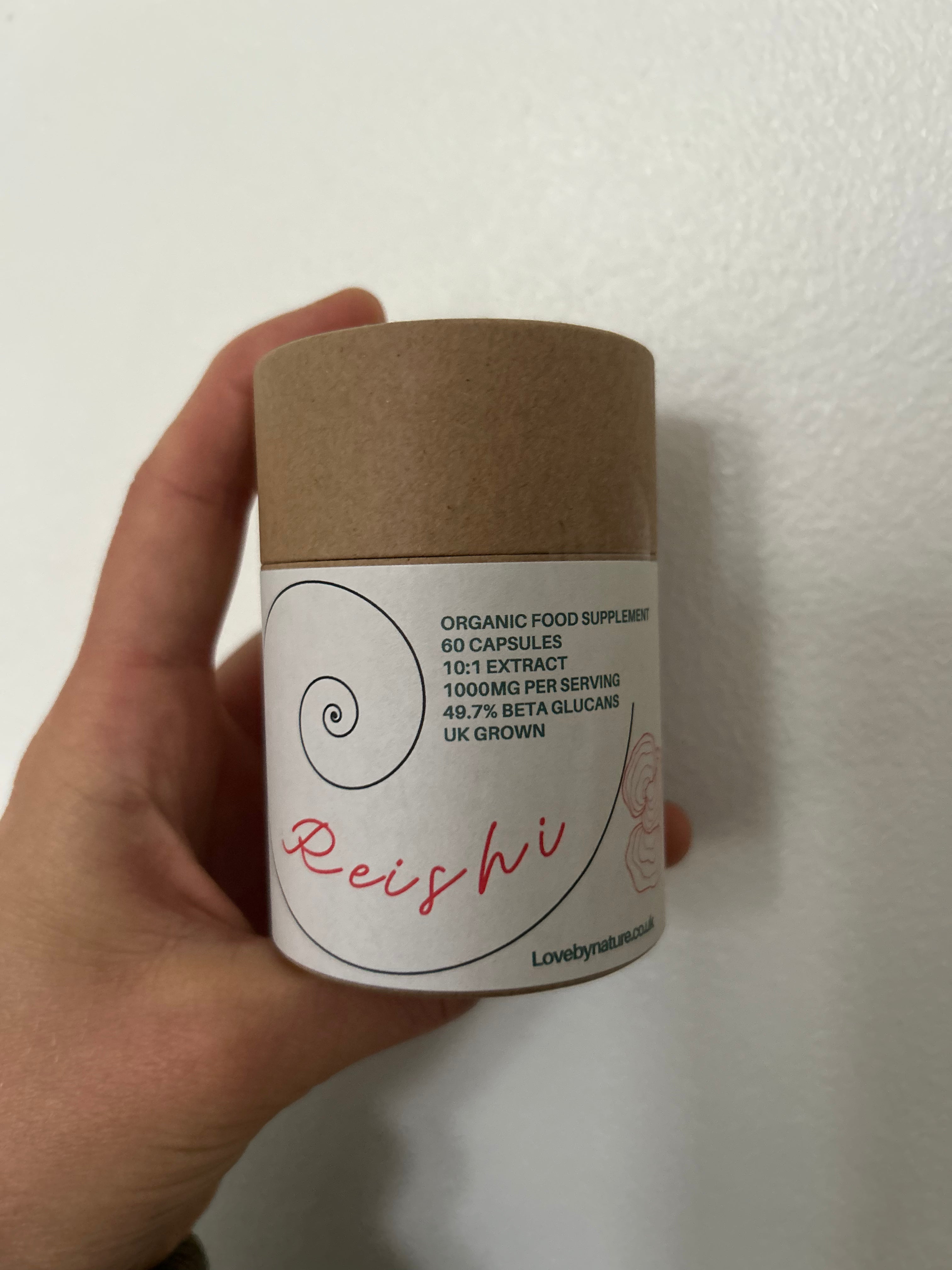 Reishi | Organic Extracted Mushroom Capsules | UK Grown